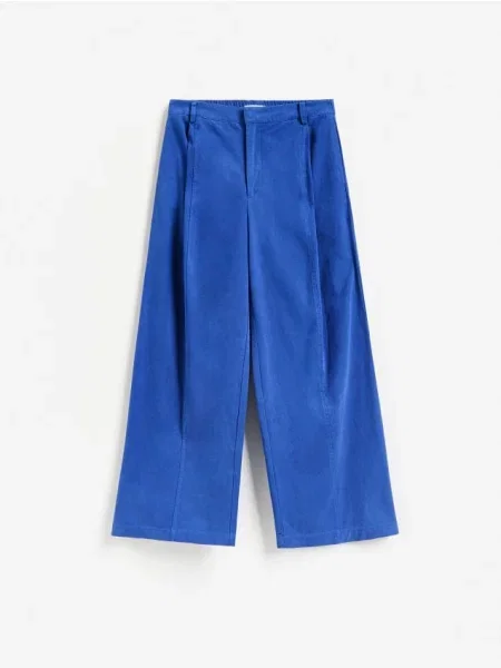 Reserved Pantaloni din albastru-cobalt albastru