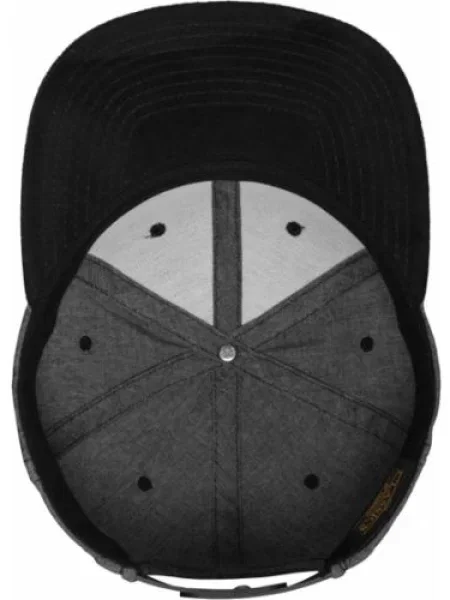 Szarvasbőr baseball sapka Flexfit fekete
