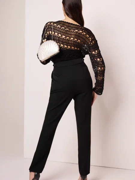 Next Pantaloni cutați negru