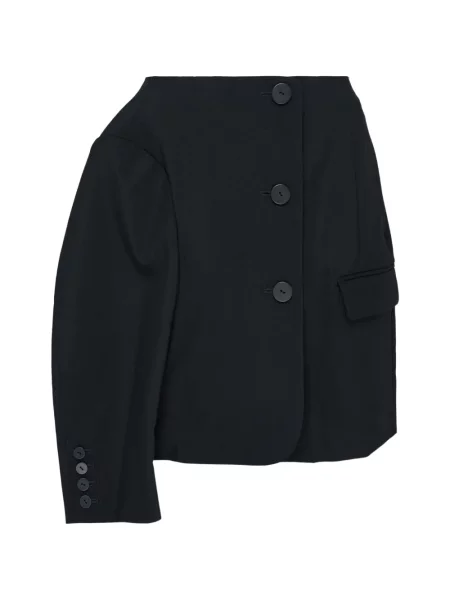 Fusta mini Enföld asimetrică negru