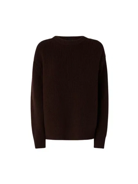 Sweter Pinko wełniany brązowy