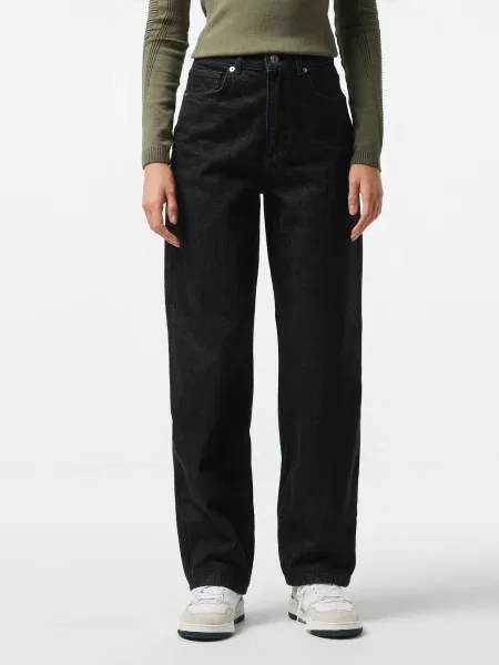 Прямі джинси Lacoste чорний