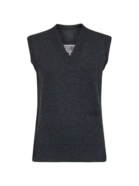 Vestă Mm6 Maison Margiela fără mâneci gri