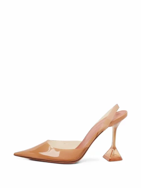 Pantofi cu toc Amina Muaddi slingback