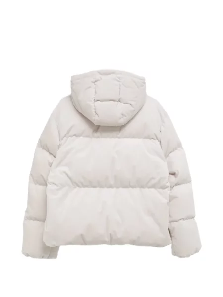 Páperová bunda Moncler biela