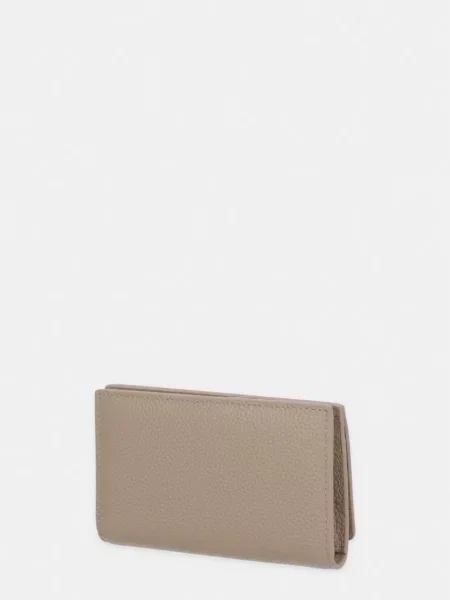 Calvin Klein etui za kartice usnjen bež