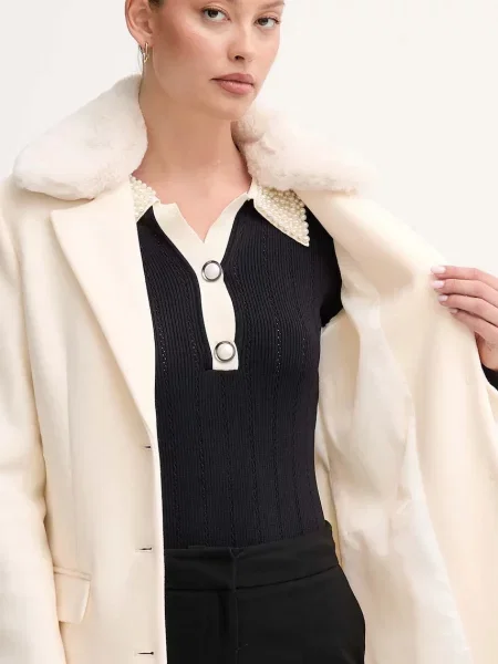 Пальто Gaudi бежевое