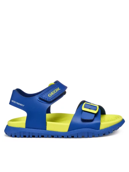 Otroški sandali Geox SANDAL FUSBETTO modra
