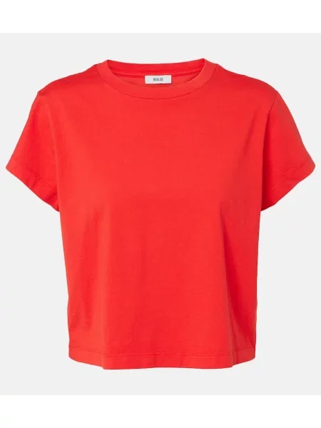 Tricou Agolde din jerseu roșu