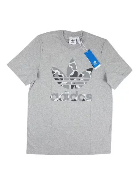 Terepmintás póló Adidas szürke