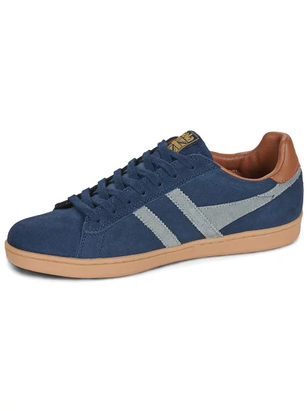 Pantofi Gola din piele de căprioară albastru
