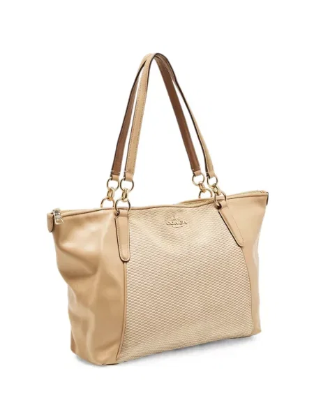 Geantă shopper Coach din piele