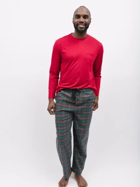 Піжама CYBERJAMMIES Whistler бавовна/модал червоний