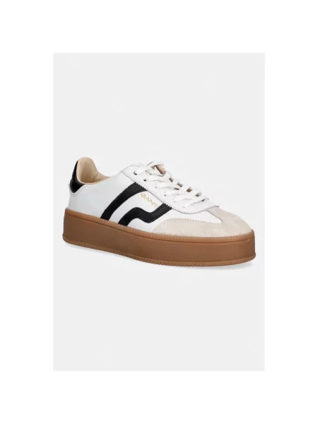 Sneakersy Gant skórzane białe