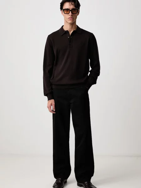 Fred Perry pulover cu lână pentru bărbați