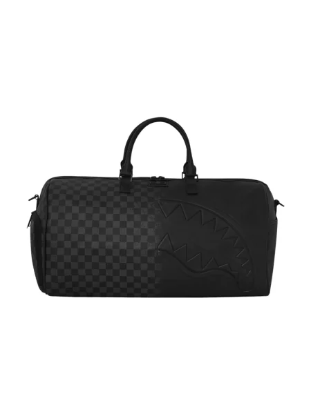 Torebka Sprayground w kratkę czarna