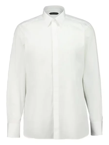 Cămașă Tom Ford lungă alb