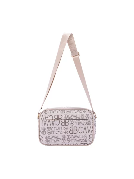 Torebka crossbody Cavalli Class beżowa