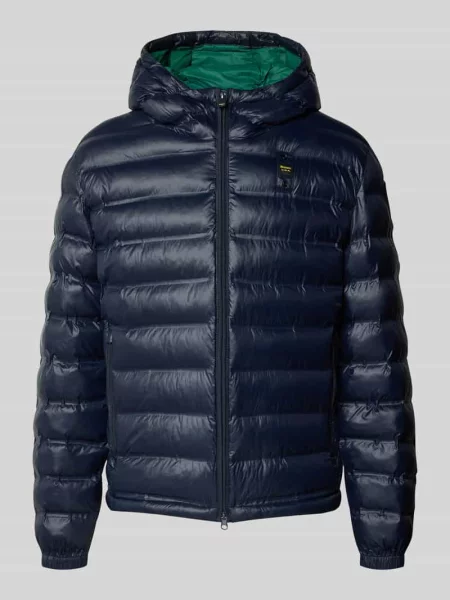 Kurtka pikowana z kapturem model ‘CHARLES’ Blauer