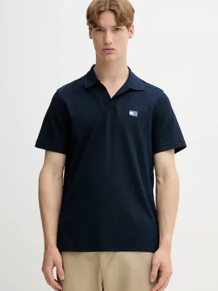 Πόλο Tommy Jeans ναυτικό μπλε