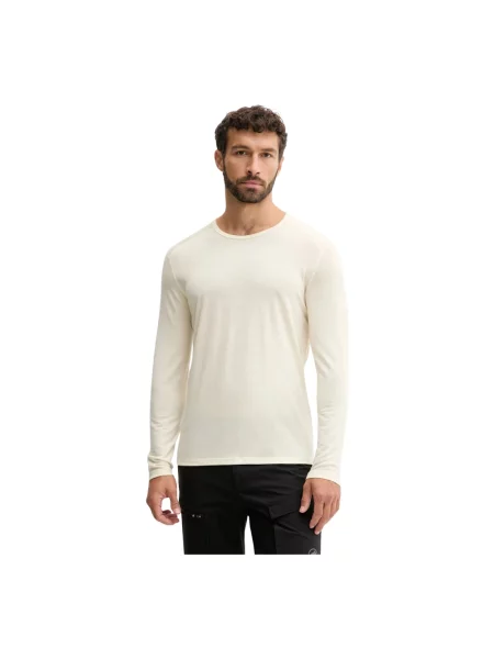Longsleeve termoaktywny icebreaker Oasis Crewe undyed beżowa