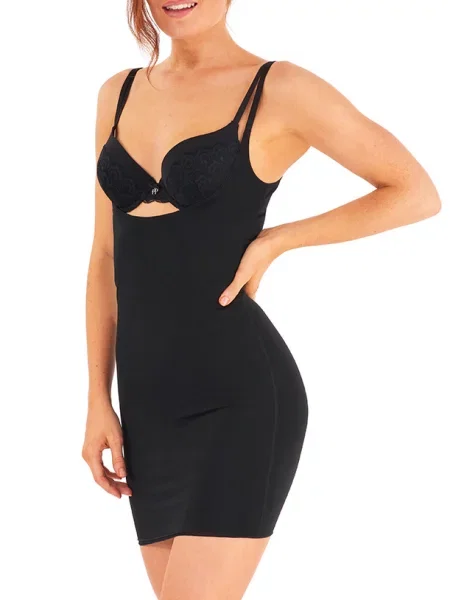 Корсетное боди Pretty Polly черное