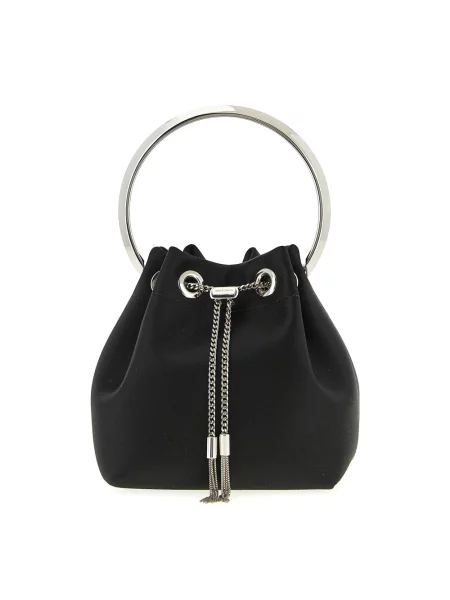 Torebka bucket Jimmy Choo czarna