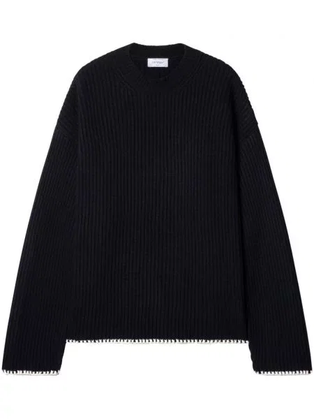 Pulover Off-white alb