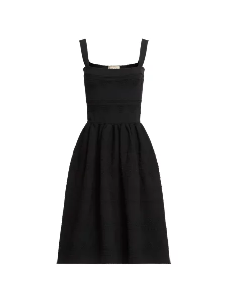 Rochie midi Elie Saab negru
