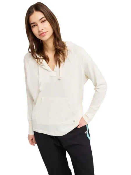 Bluza z kapturem dla Kobiety DESTINATION SURF biały