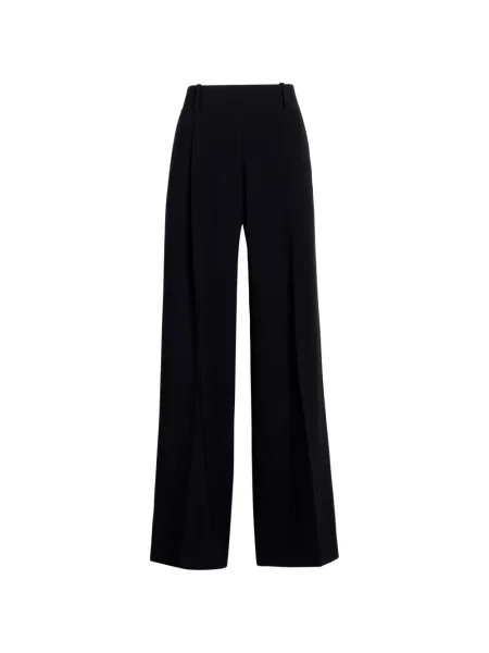 Pantaloni Proenza Schouler din crep negru