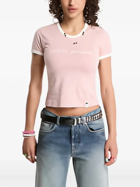 Tricou Palm Angels roz