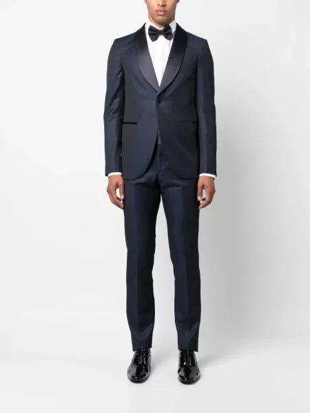 Oblekový oblek Emporio Armani modrý