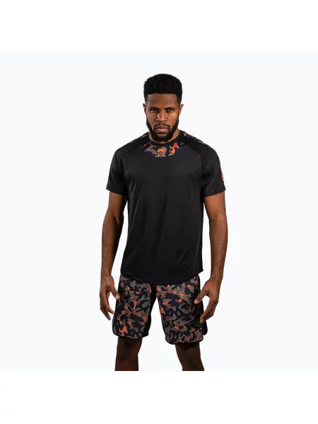 Koszulka treningowa Venum Jungle Ops canyon camo czarna