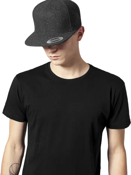 Flexfit Sapkák Melton Wool fekete