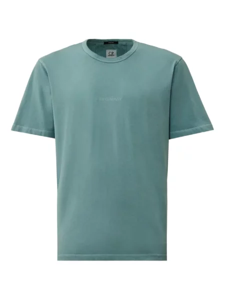 Tricou C.p. Company cu broderie albastru