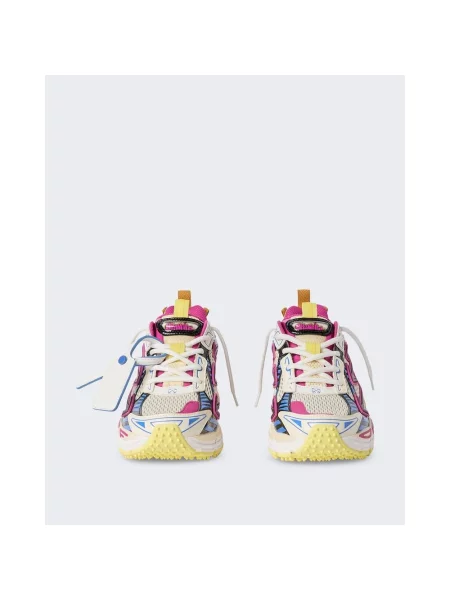 Sneakersy Off-white skórzane białe