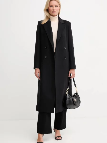 Вовняний светр United Colors of Benetton легкий гольф бежевий