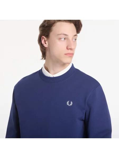 Φούτερ Fred Perry Crew Neck Sweatshirt Blue XL μπλε