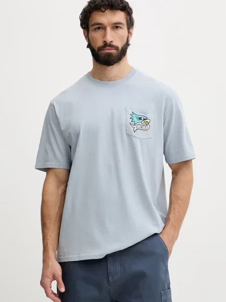 Hurley t-shirt oversize ETAM niebieska
