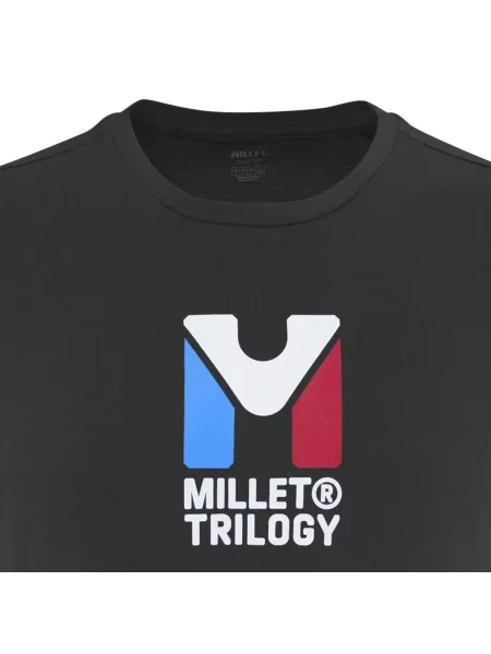 Koszulka z krótkim rękawem Millet Chamonix Tri Ts Ss M regular fit czarna