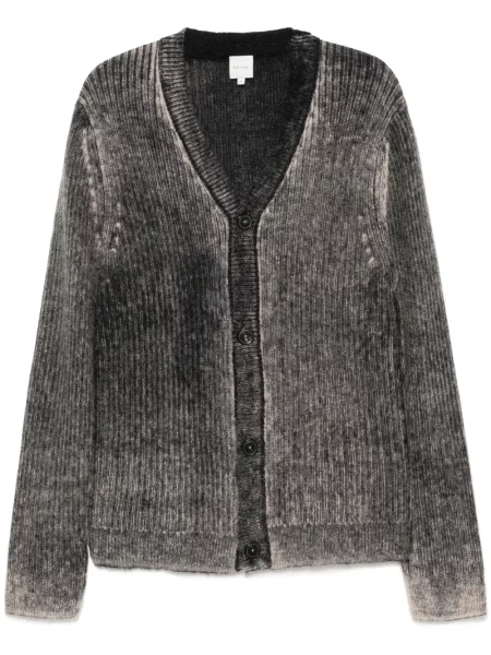 Kardigan Paul Smith z nadrukiem szary