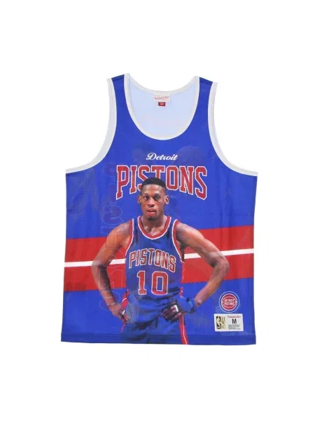 Koszulka Mitchell & Ness niebieska