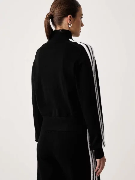 Суичър с цип Adidas Originals черно