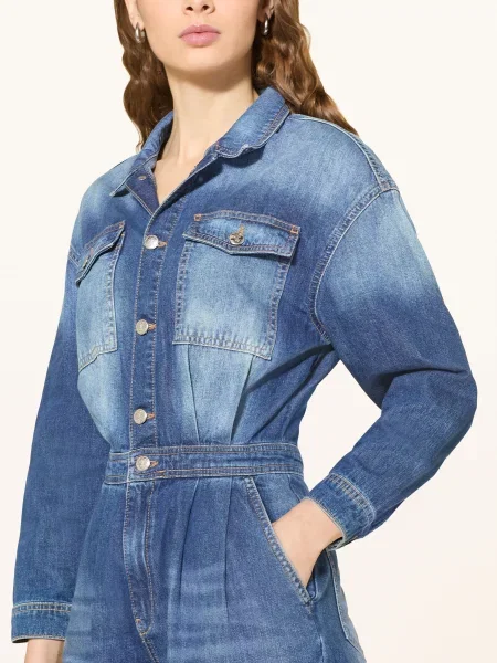 Joop! Jeans Jeansowy Kombinezon Eleni blau niebieski