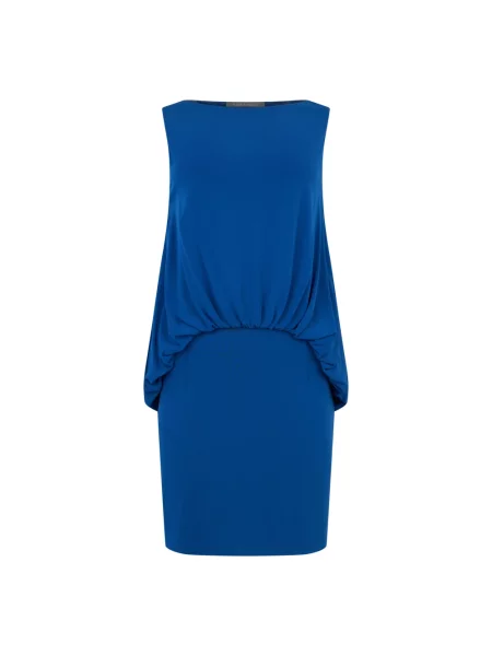 Sukienka Alberta Ferretti niebieska