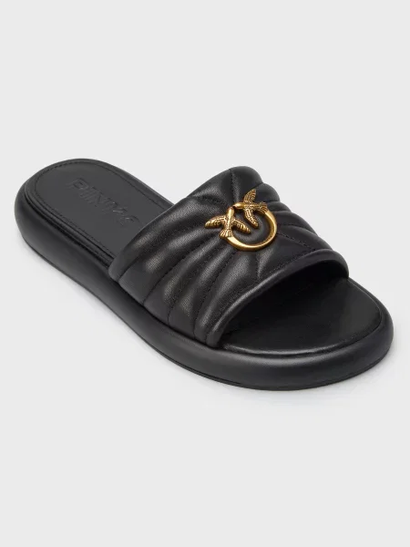 Шлепанцы Pinko черные