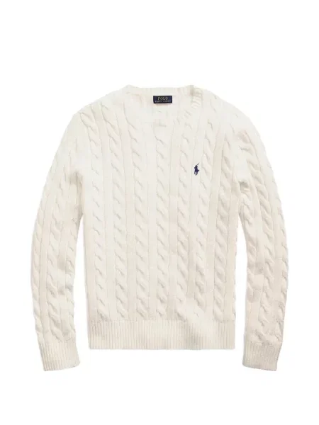 Καρό polo Polo Ralph Lauren με κέντημα πλεγμένο ροζ