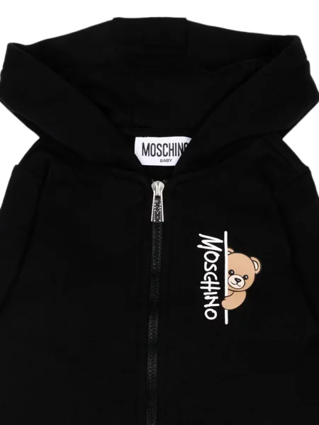 Komplet dresowy dziecięcy Moschino czarny