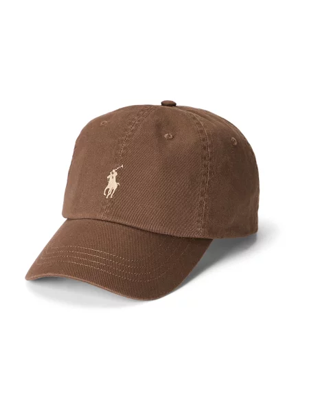 Καπέλο του μπέιζμπολ Polo Ralph Lauren καφέ